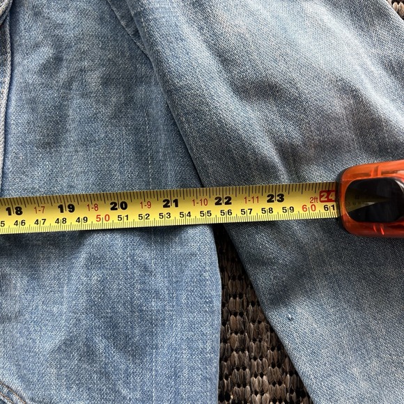 Vintage Blue Bell Maverick Jacket Adult 46 Blue Light Wash Trucker Denim 70s - Picture 12 of 14